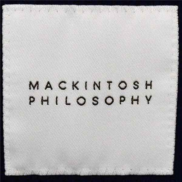 マッキントッシュ フィロソフィー 2つボタン シングルスーツ L A7 ダークネイビー チェック ノータック H1E22-362-27 夏物 春夏 6XC004 | MACKINTOSH PHILOSOPHY | 03