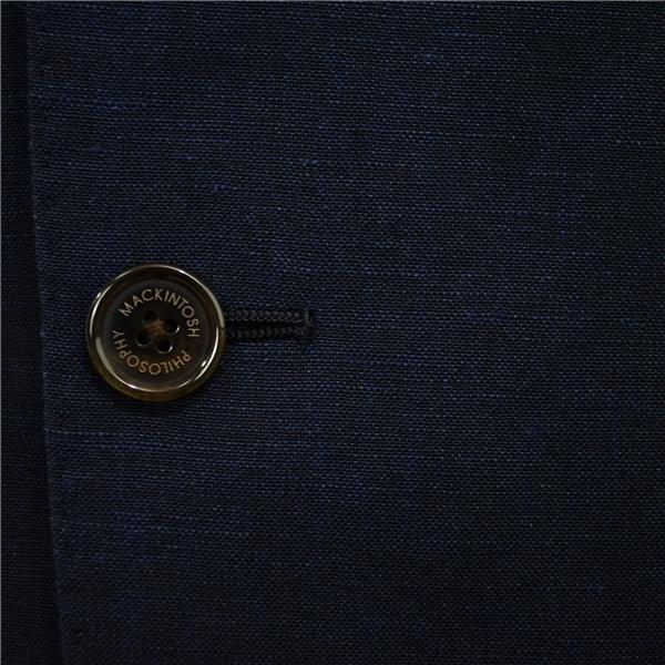 マッキントッシュ フィロソフィー 2つボタン シングルスーツ L YA7 ダークネイビー ノータック H1E32-128-29 夏物 春夏 薄手 6XC009 | MACKINTOSH PHILOSOPHY | 02