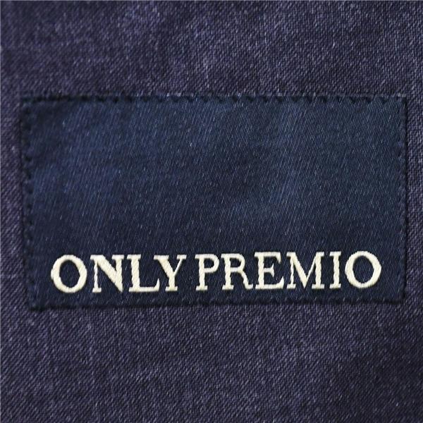 ONLY 英国製 ドーメル生地 2つボタン シングルスーツ M YA4 ダークグレー ノータック 開き見せ 5-0122-41-469 夏物 春夏 薄手 6XC013 | ONLY | 03