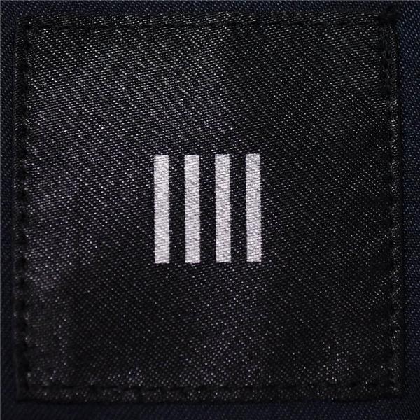 スーツセレクト 3ピース 2つボタン シングルスーツ S A4 ダークネイビー ノータック 袖口4つ釦 開き見せ BLK1651 合物 春夏秋 6XC016 | SUIT SELECT | 03