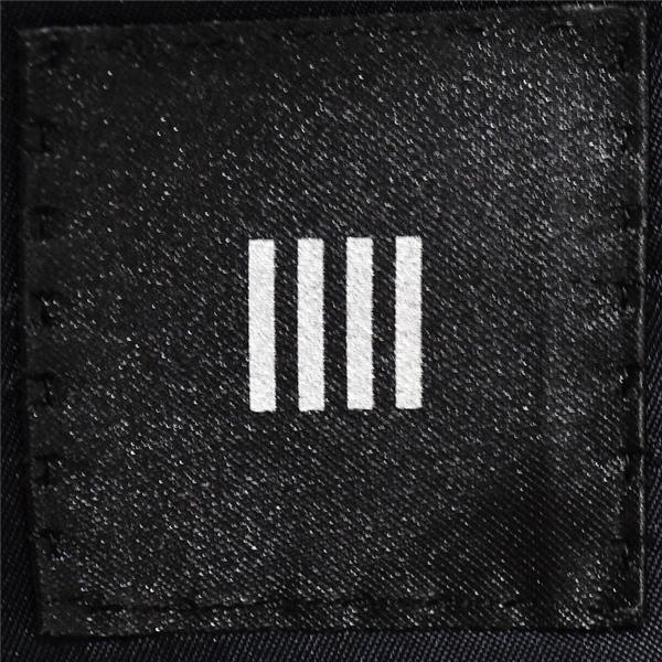 スーツセレクト 2つボタン シングルスーツ M A6 ダークネイビー ストライプ ノータック 袖口4つ釦 開き見せ BLL0003 夏物 春夏 6XC017 | SUIT SELECT | 03