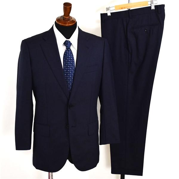 SENTINEL DECIDE 英国製生地 2つボタン シングルスーツ M YA5 ダークネイビー ノータック SNS81-305D 夏物 春夏 薄手 6XC019 | ブランド登録なし