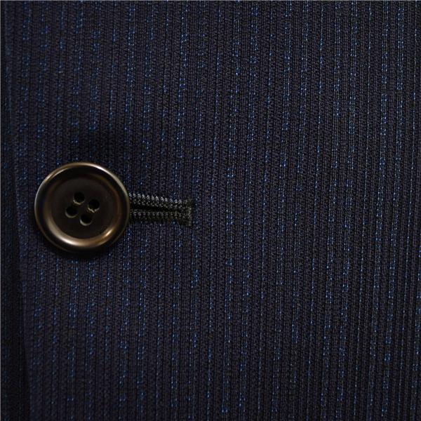 ROYAL ESPOIR 3ピース 2つボタン シングルスーツ XL BE7 ダークネイビー ストライプ ノータック 319-1A 合物 春夏秋 6XC025 | ブランド登録なし | 02