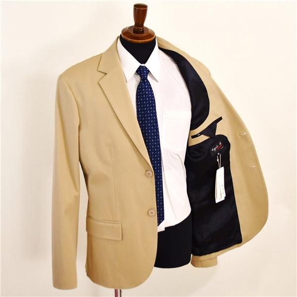 新品同様 未使用品 タグ付き agn?s b. 2つボタン シングルスーツ XL A8 ベージュ ノータック アニエスベー X725-TBYO 夏物 春夏 6XC033 | agnes b. | 01