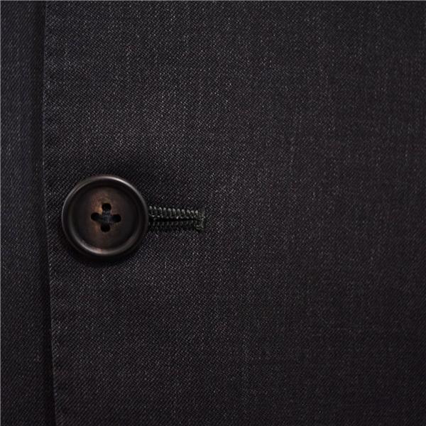 ポールスミス LONDON 2つボタン シングルスーツ L YA7 ダークグレー ノータック 袖口4つ釦 開き見せ PL-DS-62345 合物 春秋 6XC034 | Paul Smith | 02