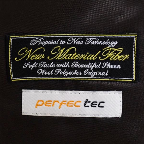 P.S.FA 2つボタン シングルスーツ XL A8 ダークネイビー 千鳥格子 ノータック 袖口4つ釦 開き見せ 29154734-15 夏物 春夏 6XC044 | Perfect Suit FActory | 04