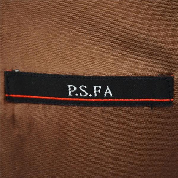 P.S.FA 2つボタン シングルスーツ L Y8 ブラック ストライプ ノータック 袖口4つ釦 本切羽 IC020252-09S 夏物 春夏 薄手 6XC047 | Perfect Suit FActory | 03