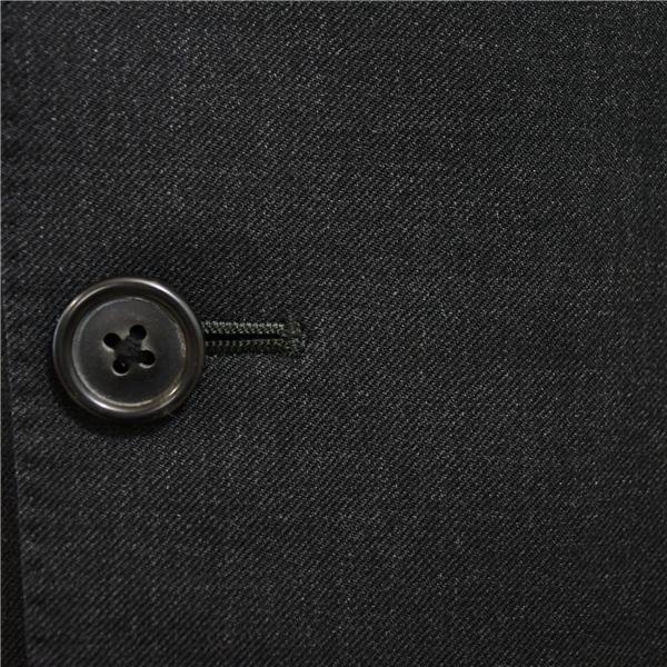 ブルックスブラザーズ 伊製 カノニコ 2つボタン シングルスーツ L AB6 ダークグレー ノータック BB21703291 合物 春秋 6XC050 | BROOKS BROTHERS | 02