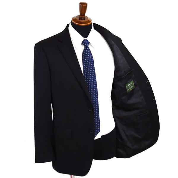 アローズ green label relaxing 伊製 REDA生地 2つボタン シングルスーツ M YA7 ブラック ノータック 3124-161-2104 合物 春秋 6XC058 | green label relaxing | 01