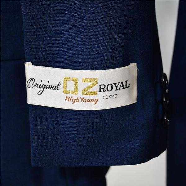新品同様 未使用品 タグ付き Orijinal OZ ROYAL 2つボタン シングルスーツ S Y4 ダークネイビー ノータック 3425 夏物 春夏 薄手 6XC059 | ブランド登録なし | 05