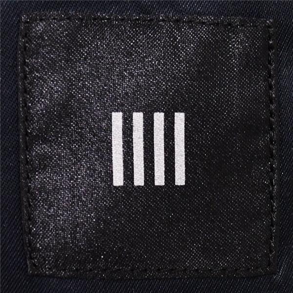 美品 スーツセレクト シルク混 3ピース 2つボタン シングルスーツ M Y5 ダークネイビー ノータック BLS9002 合物 春夏秋 6XC064 | SUIT SELECT | 03