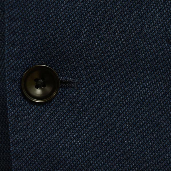 美品 スーツセレクト 3ピース 2つボタン シングルスーツ M Y6 ダークネイビー ノータック 開き見せ BLKP1952 合物 春夏秋 6XC065 | SUIT SELECT | 02