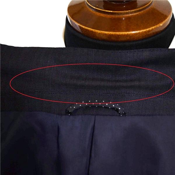 Begin 伊製 130's カシミヤ混生地 2つボタン シングルスーツ XL AB8 ダークネイビー ストライプ ノータック 176114 合物 春秋 6XC078 | ブランド登録なし | 07