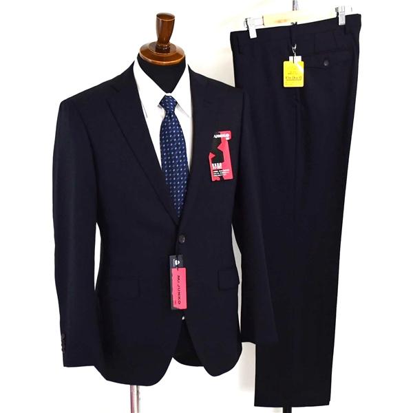 新品同様 未使用品 タグ付き Mr.JUNKO 2パンツ 2つボタン シングルスーツ M YA6 ブラック ノータック 本切羽 ASFJ1113 合物 春秋 6XC079 | ブランド登録なし