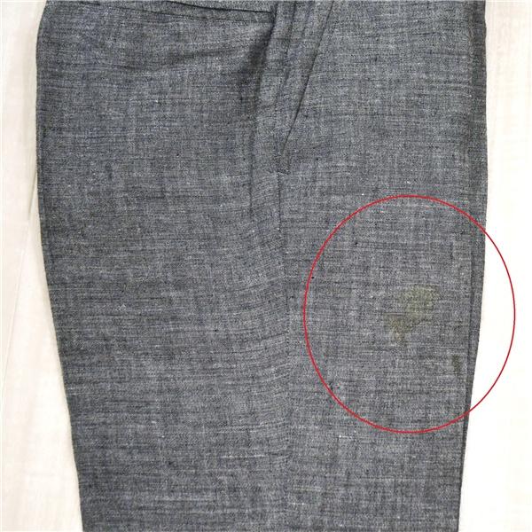 Pret a Porter 2つボタン シングルスーツ S A3 ダークグレー 杢 ノータック 袖口3つ釦 開き見せ 夏物 春夏 薄手 6XC085 | ブランド登録なし | 06