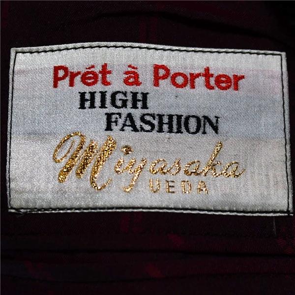 Pret a Porter 拝みボタン 1つボタン シングルスーツ S A3 ダークレッド ストライプ ノータック 開き見せ 夏物 春夏 6XC086 | ブランド登録なし | 03