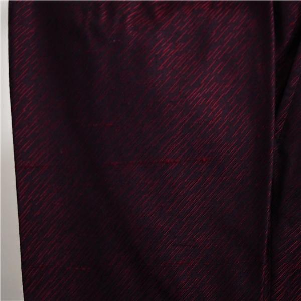 Pret a Porter 拝みボタン 1つボタン シングルスーツ S A3 ダークレッド ストライプ ノータック 開き見せ 夏物 春夏 6XC086 | ブランド登録なし | 08