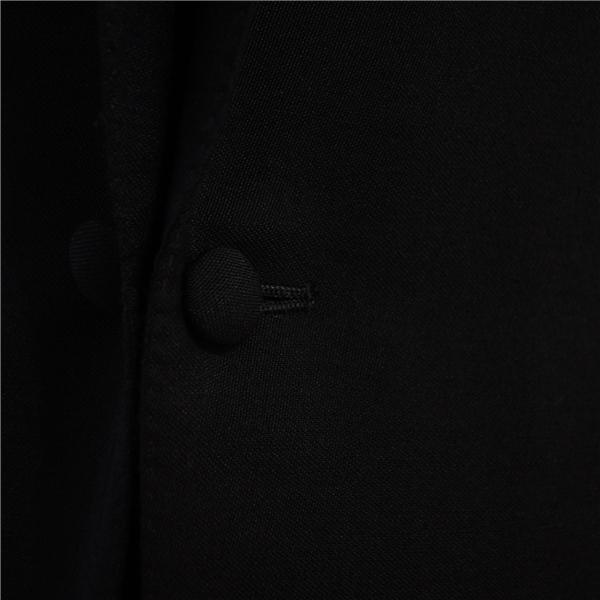 emanuel ungaro 3ピース 拝みボタン 1つボタン シングルスーツ S A3 ブラック ブラックスーツ 合物 春夏秋 6XC087 | ブランド登録なし | 02