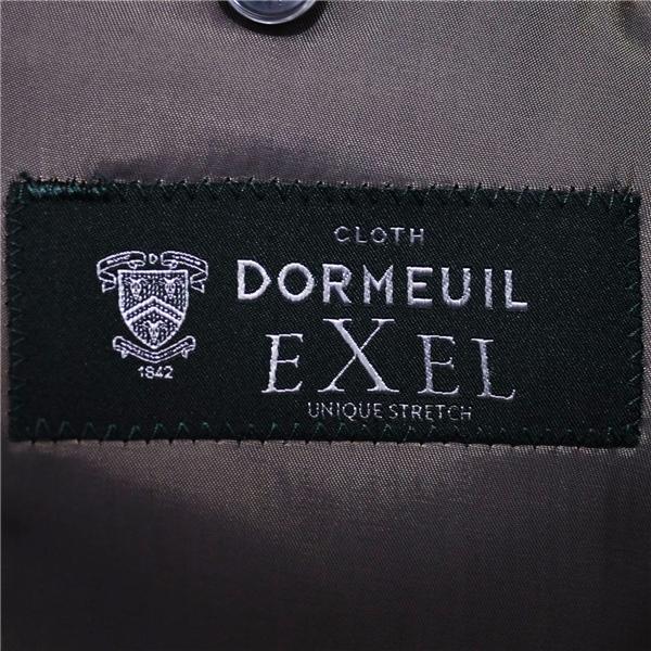 五大陸 英国製 ドーメル生地 2つボタン シングルスーツ M A6 ダークネイビー ストライプ SR-GR-IM-0134 夏物 春夏 薄手 gotairiku 6XD001 | gotairiku | 04