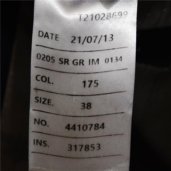 五大陸 英国製 ドーメル生地 2つボタン シングルスーツ M A6 ダークネイビー ストライプ SR-GR-IM-0134 夏物 春夏 薄手 gotairiku 6XD001 | gotairiku | 05