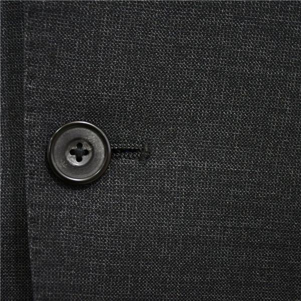 五大陸 英国製 ドーメル生地 2つボタン シングルスーツ M A6 ダークグレー SR-GR-NM-0235 合物 春秋 gotairiku 6XD002 | gotairiku | 02