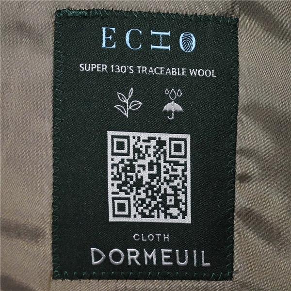 五大陸 英国製 ドーメル130's生地 2つボタン シングルスーツ M A6 ダークグレー ストライプ SR-GR-IW-0261 合物 春秋 gotairiku 6XD003 | gotairiku | 04