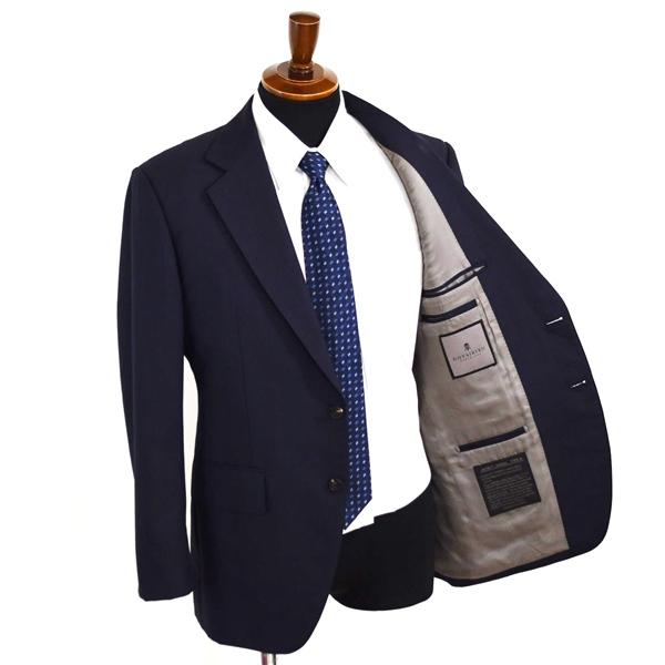 五大陸 モヘア混生地 2つボタン シングルスーツ M A6 ダークネイビー 開き見せ SR-GL-CM-0200 夏物 春夏 薄手 gotairiku 6XD005 | gotairiku | 01