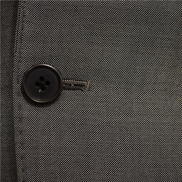 ONLY シルク混生地 2つボタン シングルスーツ M Y5 シルバー グレー ノータック 開き見せ 1-0122-25-004 夏物 春夏 薄手 6XD006 | ONLY | 02