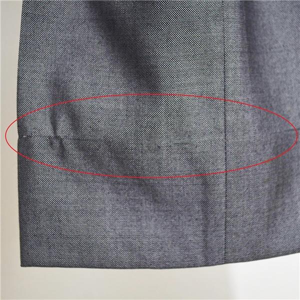 ONLY シルク混生地 2つボタン シングルスーツ M Y5 シルバー グレー ノータック 開き見せ 1-0122-25-004 夏物 春夏 薄手 6XD006 | ONLY | 07