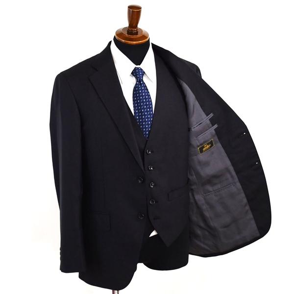 ONLY 3ピース 2つボタン シングルスーツ M A6 ダークグレー ノータック 袖口3つ釦 開き見せ 45622 合物 春秋 6XD007 | ONLY | 01