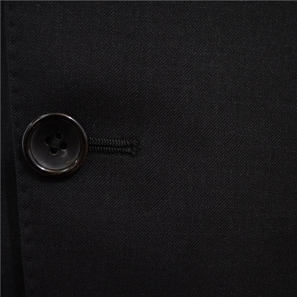 ONLY 3ピース 2つボタン シングルスーツ M A6 ダークグレー ノータック 袖口3つ釦 開き見せ 45622 合物 春秋 6XD007 | ONLY | 02