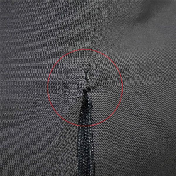 HUGO BOSS シルク混 2つボタン シングルスーツ XL AB8 ダークグレー チェック ノータック RN73616/CA23115 合物 春秋 6XD008 | HUGO BOSS | 05