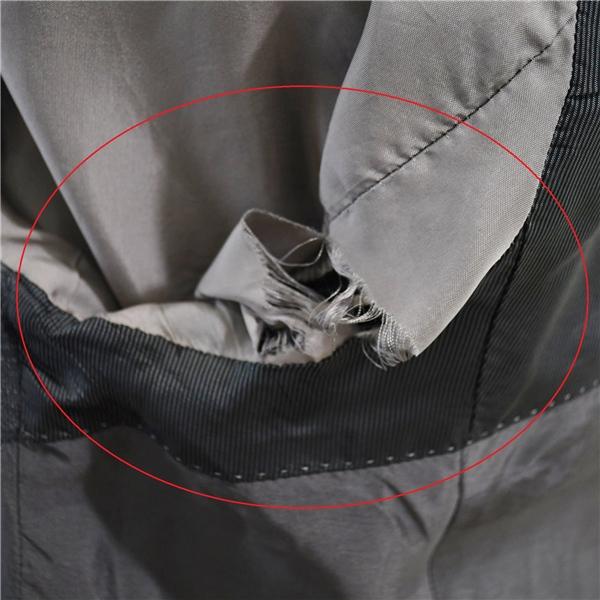 HUGO BOSS シルク混 2つボタン シングルスーツ XL AB8 ダークグレー チェック ノータック RN73616/CA23115 合物 春秋 6XD008 | HUGO BOSS | 06