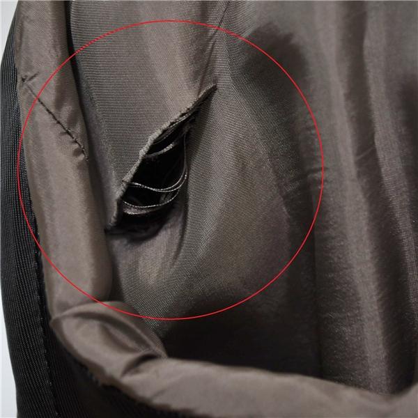 HUGO BOSS シルク混 2つボタン シングルスーツ XL AB8 ダークグレー チェック ノータック RN73616/CA23115 合物 春秋 6XD008 | HUGO BOSS | 07