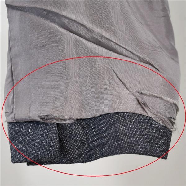 HUGO BOSS シルク混 2つボタン シングルスーツ XL AB8 ダークグレー チェック ノータック RN73616/CA23115 合物 春秋 6XD008 | HUGO BOSS | 09