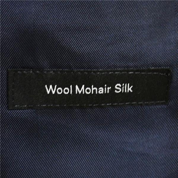 HUGO BOSS モヘア混 シルク混 2つボタン シングルスーツ XL AB8 ダークネイビー ノータック RN73616/CA23115 合物 春秋 6XD009 | HUGO BOSS | 04