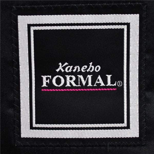 Kanebo FORMAL 3つボタン シングルスーツ L A7 ブラック アジャスター付 ブラックスーツ TT1A23003 夏物 春夏 薄手 6XD019 | スーパーグルー | 03