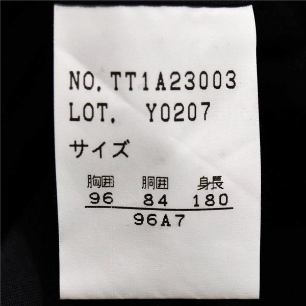 Kanebo FORMAL 3つボタン シングルスーツ L A7 ブラック アジャスター付 ブラックスーツ TT1A23003 夏物 春夏 薄手 6XD019 | スーパーグルー | 04