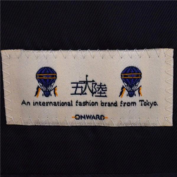 五大陸 カシミヤ混 2つボタン シングルスーツ L AB7 ダークグレー 袖口4つ釦 開き見せ gotairiku SR-GO-IA-0155-1 合物 春秋 6XD024 | gotairiku | 03