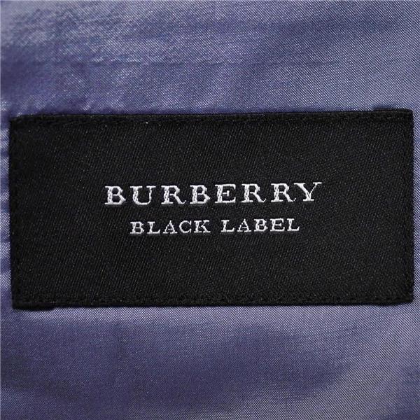 美品 バーバリー ブラックレーベル 2つボタン シングルスーツ S Y4 ダークネイビー ストライプ ノータック D1H23-107-29 春夏 6XD030 | BURBERRY BLACK LABEL | 03