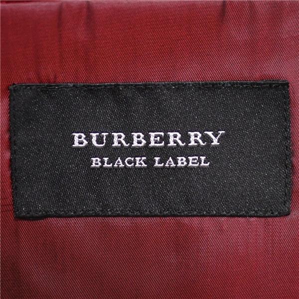 美品 バーバリー ブラックレーベル 2つボタン シングルスーツ S Y4 ダークネイビー ストライプ ノータック D1H72-209-29 春秋 6XD032 | BURBERRY BLACK LABEL | 03