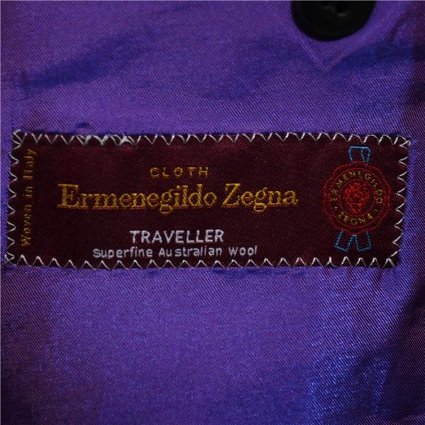 RICHARD JAMES 伊製 ゼニア生地 6つボタン シングルスーツ M Y5 ダークネイビー チェック ノータック RBS8901 合物 春秋 6XD040 | RICHARD JAMES | 04