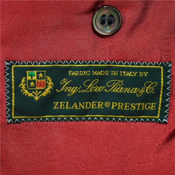 RICHARD JAMES 伊製 ロロピアーナ生地 3ピース 2つボタン シングルスーツ M YA5 ダークグレー ストライプ ノータック RBA9671 6XD043 | RICHARD JAMES | 04