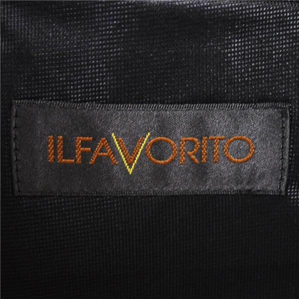 新品同様 未使用品 ILFAVORITO  2つボタン シングルスーツ L AB6 ブラック ストライプ アジャスター付 12S1004AJ-12 夏物 春夏 6XD055 | ブランド登録なし | 03