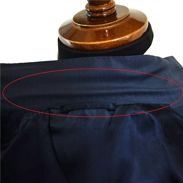 SHIPS 伊製 ロロピアーナ シルク混 3ピース 2つボタン シングルスーツ M A5 ダークネイビー ノータック 117-13-0103 合物 春夏秋 6XD063 | SHIPS | 05