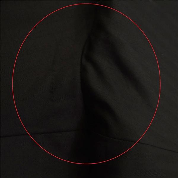 英国製 ドーメル Super120's生地 2つボタン シングルスーツ S YA3 ブラック ストライプ ノータック 袖口4つ釦 本切羽 合物 春秋 6XD065 | DORMEUIL | 05