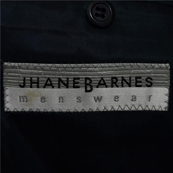 JHANEBARNES 2つボタン シングルスーツ S Y4 ダークネイビー ストライプ 袖口3つ釦 開き見せ M56XPX 夏物 春夏 薄手 6XD069 | ブランド登録なし | 03