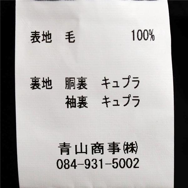 HILTON 2つボタン シングルスーツ XL AB8 ダークグレー ストライプ ノータック 袖口4つ釦 本切羽 NHLT61945-33 合物 春秋 6XD098 | HILTON | 05