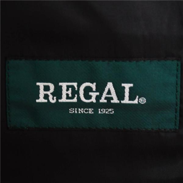 リーガル 3つボタン シングルスーツ M A6 ダークグレー 袖口4つ釦 開き見せ REG001 夏物 春夏 薄手 6XD115 | REGAL | 03