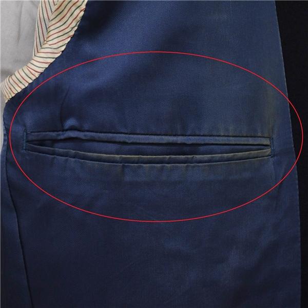 ポールスミス London 2つボタン シングルスーツ M Y5 ダークネイビー 袖口3つ釦 開き見せ SX-HK002 夏物 春夏 6XD130 | Paul Smith | 06